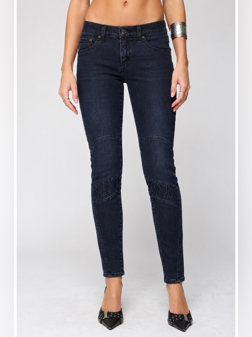Rag & Bone y2K moto skinny jeans low rise denim size 29